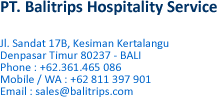 Balitrips Hospitality Service